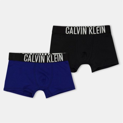 боксерки,детско,бельо,calvin,klein,calvin,2,pk,trunks,jn54,blue,black,0sw