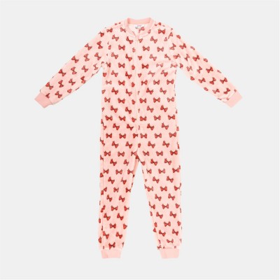 детска,пижама,детски,пижами,детски,облекла,star,fleece,onesie,junior,girls,pink,pink