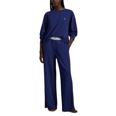 пижама,дамски,пижами,ralph,lauren,french,terry,2,piece,pyjama,set,navy