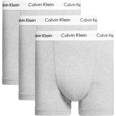 боксерки,calvin,klein,pack,cotton,stretch,trunks,triple,grey