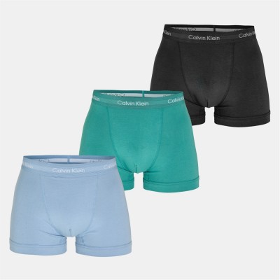 боксерки,мъжко,лятно,бельо,мъжко,бельо,calvin,klein,cotton,stretch,boxer,shorts,blck,blu,blu