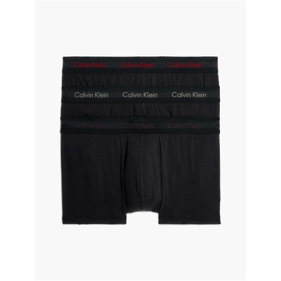 боксерки,calvin,klein,pack,low,rise,trunks,plum,red,grycq7