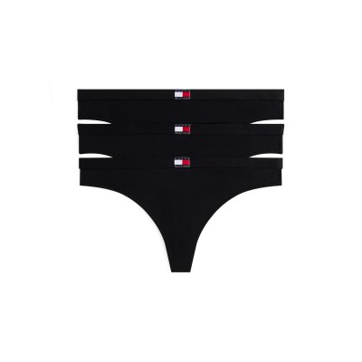 дамско,бельо,tommy,hilfiger,thb,3,pack,thong,ld61,blck,blck,blck