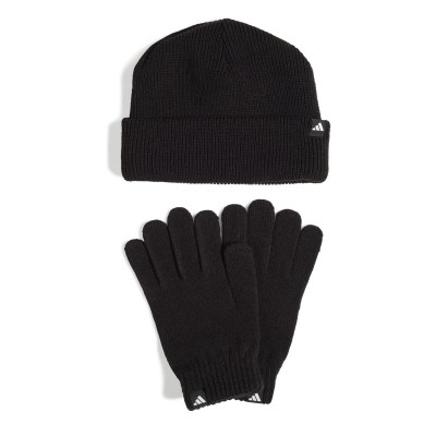 разпродажба,adidas,adidas,glove,beanie,hat,and,set,unisex,adults,black,white