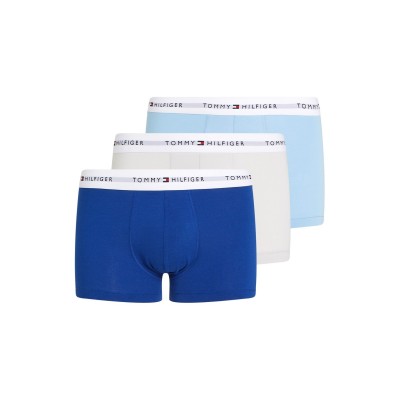 боксерки,мъжко,лятно,бельо,мъжко,бельо,tommy,hilfiger,3,pack,signature,boxer,shorts,blu,wht,blu