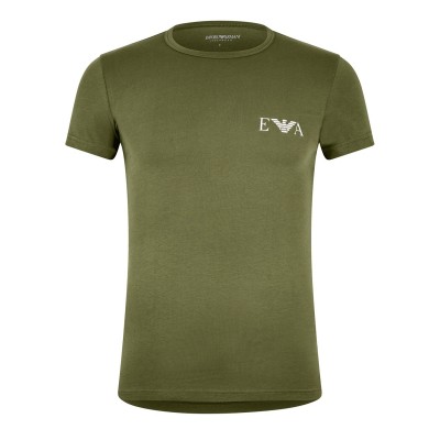 тениска,мъжки,тениски,emporio,armani,logo,t,shirt,olive