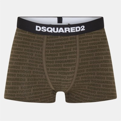 боксерки,аксесоари,на,разпродажба,мъжко,бельо,dsquared2,men's,breathable,boxers,miltary,green