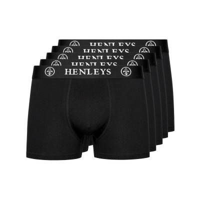 мъжко,лятно,бельо,henleys,mcblk,5p,bxr,sn00,black