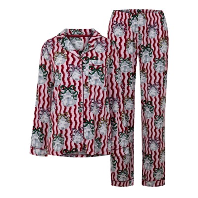 дамски,пижами,chelsea,peers,chelsp,long,button,ld71,pink
