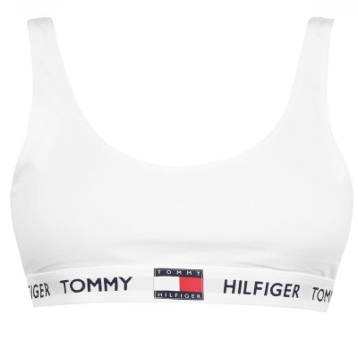 бюстие,дамско,бельо,tommy,hilfiger,85,cotton,bralet,class,white,ycd