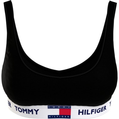 бюстие,дамско,бельо,tommy,bodywear,85,cotton,bralet,black,bds