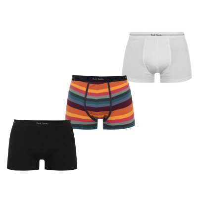 боксерки,аксесоари,на,разпродажба,мъжко,бельо,paul,smith,3,pack,contour,trunks,blk,wht,mlti01a