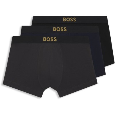 boss,gold,logo,3,pack,trunks,blk,navy,grey