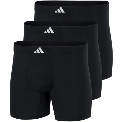 боксерки,мъжко,бельо,adidas,boxer,brief,3pk,black