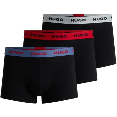 боксерки,аксесоари,на,разпродажба,мъжко,бельо,hugo,men's,3,pack,trunks,blk,blk,blk,968