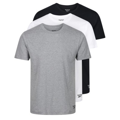 мъжка,тениска,облекла,на,разпродажба,разпродажба,reebok,мъжки,тениски,reebok,3,pack,t,shirt,mens,black,whit,grey