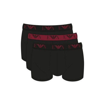 боксерки,мъжко,лятно,бельо,мъжко,бельо,emporio,armani,3,pack,logo,trunks,blk,blk,blk