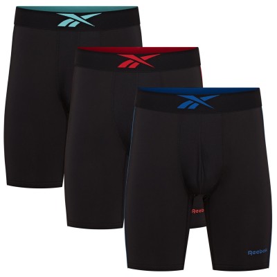 боксерки,мъжко,лятно,бельо,разпродажба,reebok,мъжко,бельо,reebok,trunks,long,sn53,black