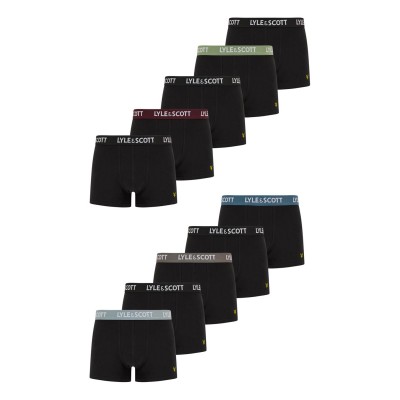 мъжко,лятно,бельо,аксесоари,на,разпродажба,мъжко,бельо,lyle,and,scott,10pk,cre,trnk,sn99,black