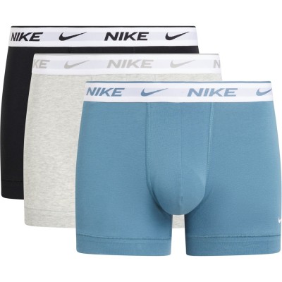 мъжки,боксерки,мъжко,лятно,бельо,мъжко,бельо,nike,3,pack,everyday,cotton,trunks,mens,black,grey,blue