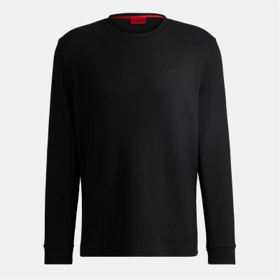 къси,панталони,мъжки,пижами,hugo,men's,pyjama,shorts,black,001