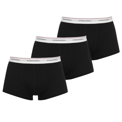 боксерки,аксесоари,на,разпродажба,мъжко,бельо,dsquared2,3,pack,boxer,briefs,black