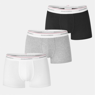 боксерки,аксесоари,на,разпродажба,мъжко,бельо,dsquared2,3,pack,boxer,briefs,black,multi