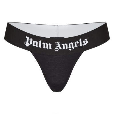 аксесоари,на,разпродажба,дамско,бельо,palm,angels,logo,thong,blk,wht,1001