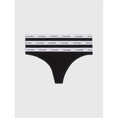 дамски,пижами,дамско,бельо,calvin,klein,3,pack,thongs,black
