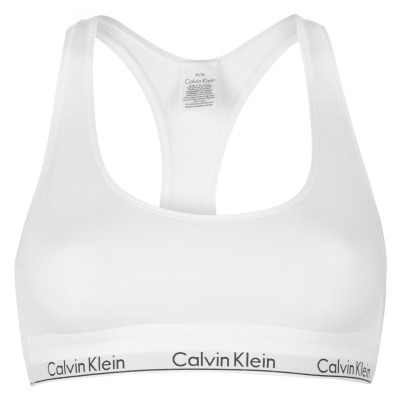 бюстие,аксесоари,на,разпродажба,calvin,klein,modern,cotton,logo,bralette,white