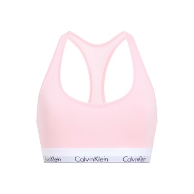 бюстие,дамско,бельо,calvin,klein,modern,cotton,logo,bralette,buff,pink