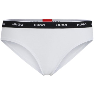 слипове,бельо,за,училище,аксесоари,на,разпродажба,дамско,бельо,hugo,regular,rise,brief,white