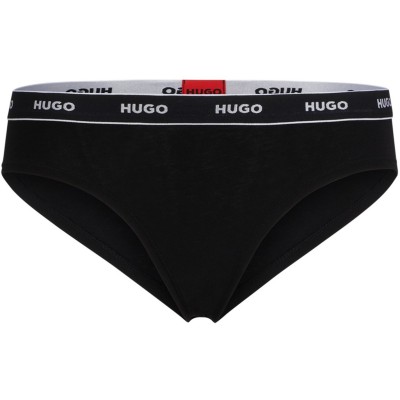 слипове,бельо,за,училище,аксесоари,на,разпродажба,дамско,бельо,hugo,regular,rise,brief,black,white