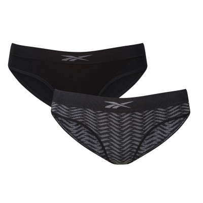 дамски,бикини,дамско,лятно,бельо,разпродажба,reebok,reebok,2,pack,womens,briefs,ash,black,grey