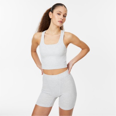 дамски,пижами,jack,wills,scoop,sleep,tank,grey,marl