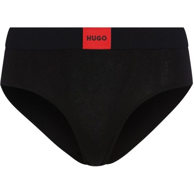дамски,бикини,дамско,бельо,hugo,womens,stretch,cotton,briefs,black,001