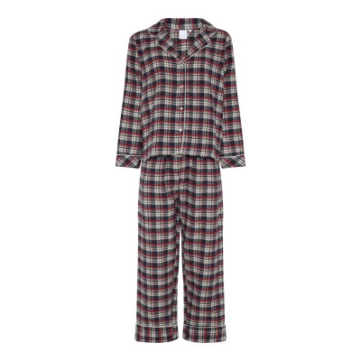 пижама,дамски,пижами,ccdk,women's,helga,check,long,sleeve,pyjama,set,parisian,night