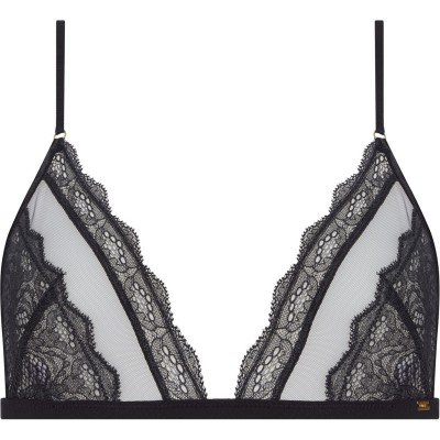 аксесоари,на,разпродажба,calvin,klein,lace,triangle,bra,black