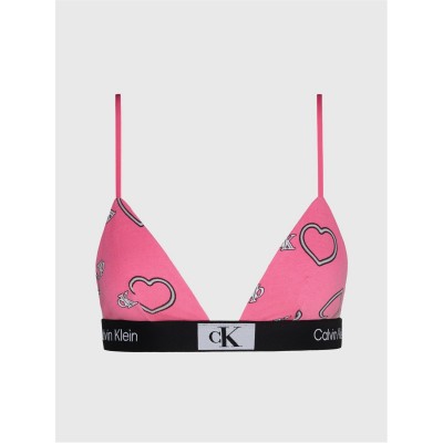 бюстие,аксесоари,на,разпродажба,calvin,klein,unlined,triangle,bralette,carmine,rose