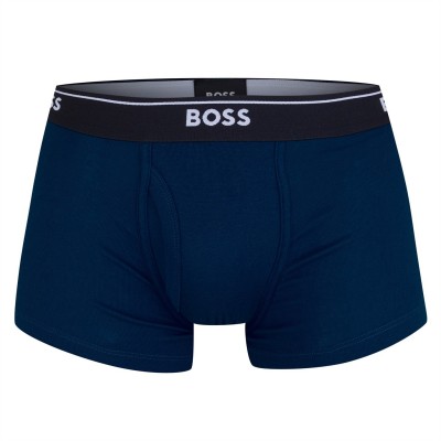 боксерки,мъжко,лятно,бельо,boss,2,pack,logo,waistband,trunks,navy,blue