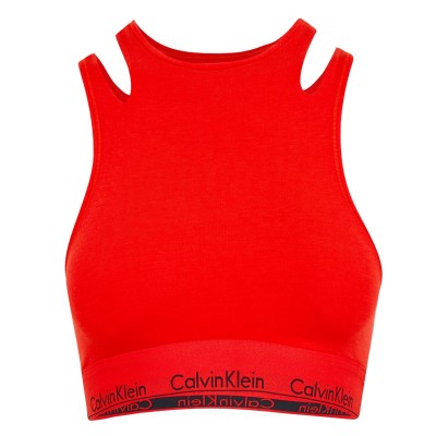 calvin,klein,cut,out,bra,poppy,red