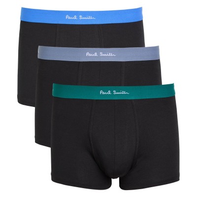 боксерки,мъжко,бельо,paul,smith,men,s,organic,cotton,trunks,3,pack,black,and,other