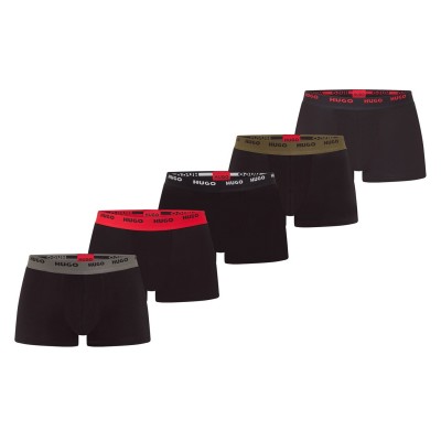 боксерки,бельо,за,училище,аксесоари,на,разпродажба,мъжко,бельо,hugo,hugo,trunk,five,pack,10268005,01,black