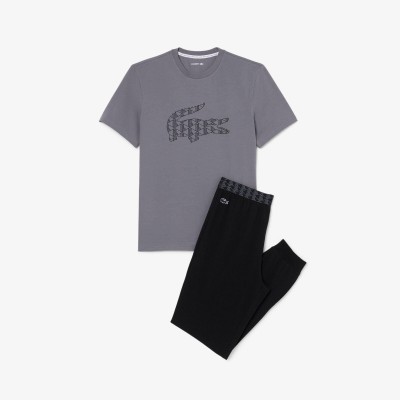 мъжки,пижами,lacoste,pzzle,crocst,sn64,gry,blk,6zw