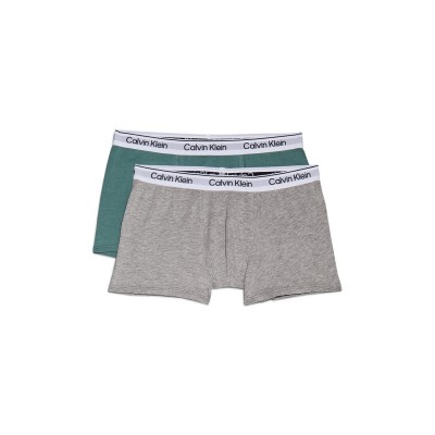 юношески,боксерки,детско,бельо,calvin,klein,2,pack,trunks,junior,gry,blu,0ud