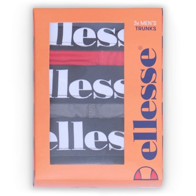 боксерки,мъжко,лятно,бельо,аксесоари,на,разпродажба,мъжко,бельо,ellesse,3,pk,boxers,sn99,red,grey,black