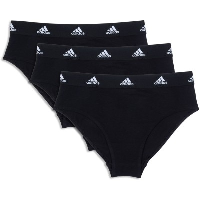 дамско,лятно,бельо,бельо,за,училище,разпродажба,adidas,аксесоари,на,разпродажба,adidas,sport,active,comfort,cotton,3,pack,micro,pant,black