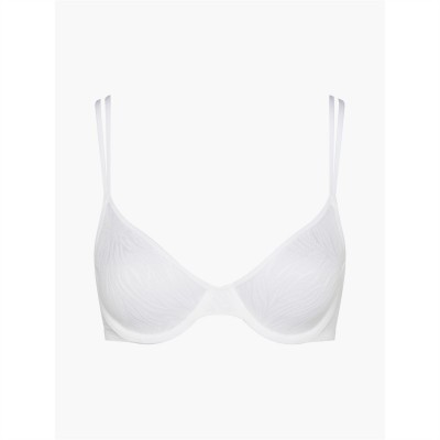 дамски,пижами,дамско,бельо,calvin,klein,unlined,demi,white