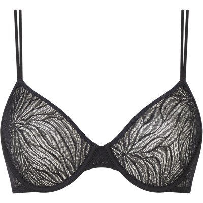 дамско,бельо,calvin,klein,unlined,demi,black