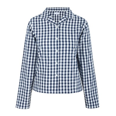 дамски,пижами,дамски,облекла,размер,linea,sleeve,pj,shirt,boxy,relaxed,fit,navy,white
